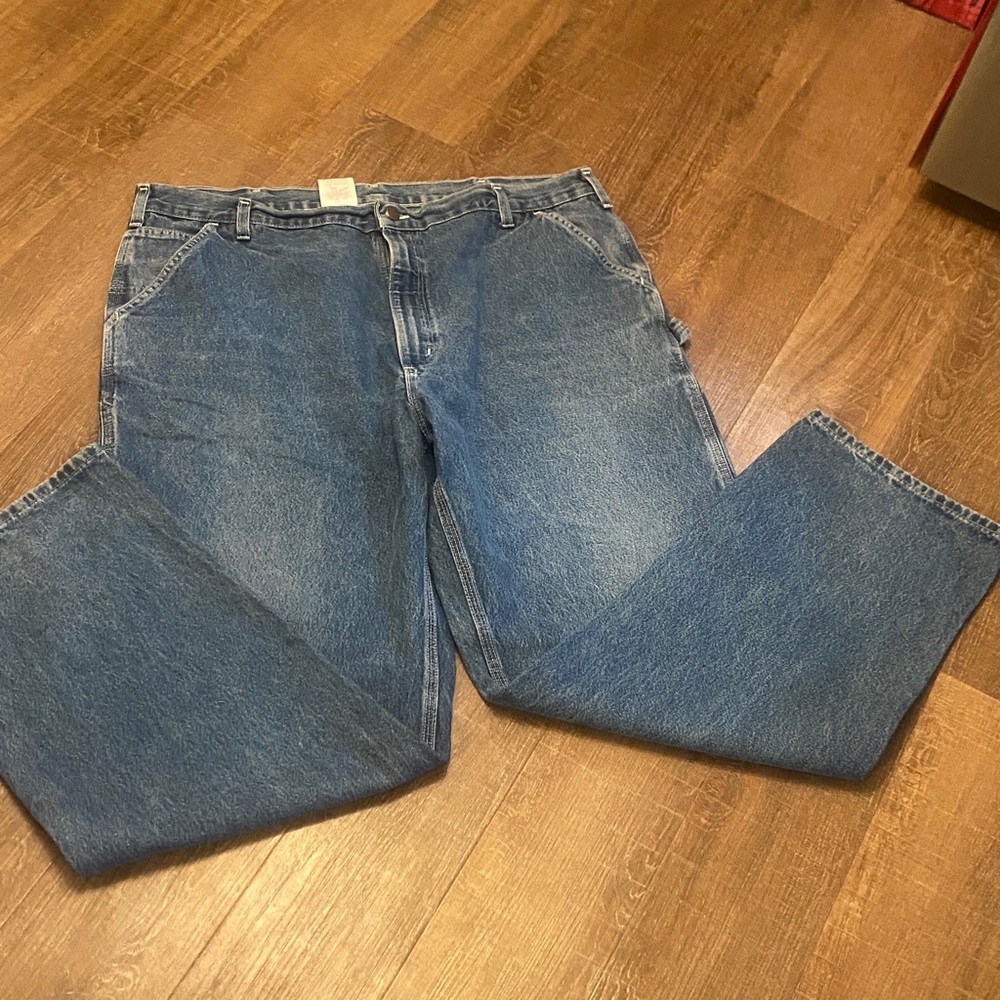 Carhartt Men's Relaxed Fit Blue Jeans size 42/34